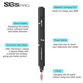 Amazon.com: AM ARROWMAX Mini Engraving Pen with 42 Bits